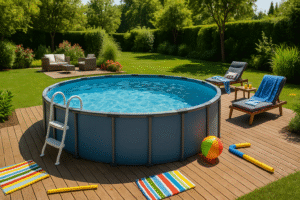 Großer Gartenpool Test 2025 – Aufstellpool Vergleich für Familien