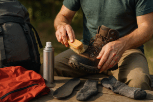 Wanderausrüstung pflegen – Wanderschuhe reinigen